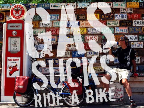 Gas Sucks...Ride A Bike